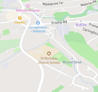 map for St Nicholas CofE Junior School