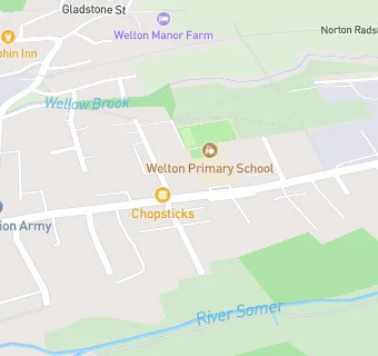 map for Welton County Primary School