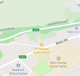 map for Railway Hotel