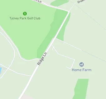 map for Tylney Park Golf Club