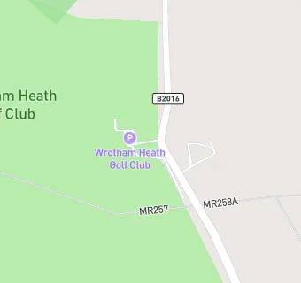 map for Wrotham Health Golf Club Ltd (Bar)