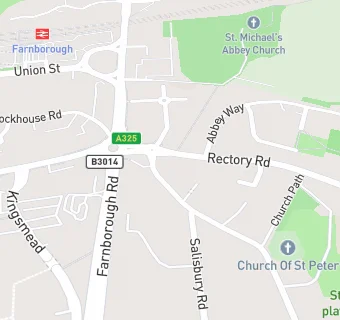 map for Alexander House Surgery