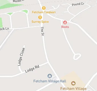 map for Twelve15 at Fetcham Village Infants School