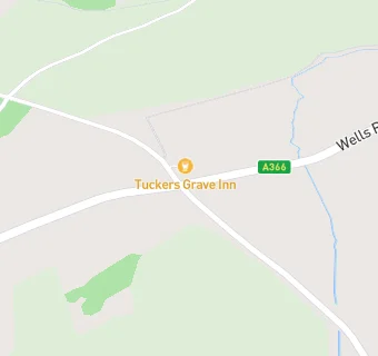 map for Tuckers Grave Mobile Food Van