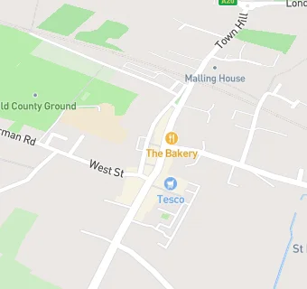 map for West Malling Flowers