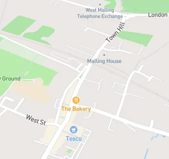 map for West Malling Farmers' Market