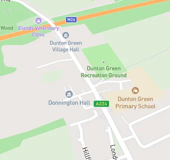 map for Premier Education UK @ Dunton GreenPrimary School