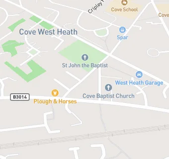 map for St John's Playgroup