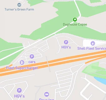 map for Pret A Manger [northbound]