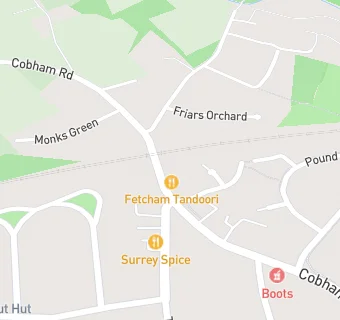 map for Fetcham Tandoori Restaurant