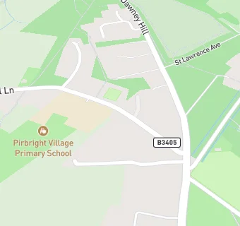 map for Knowl Hill School