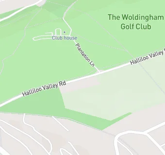 map for Woldingham Golf Club