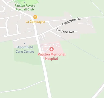 map for Paulton Memorial Hospital