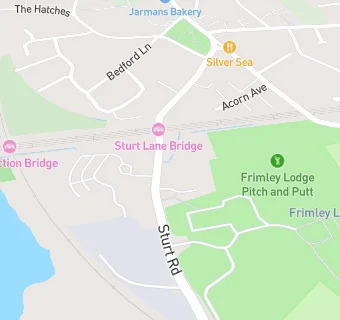map for St Andrews Church