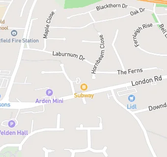 map for Subway