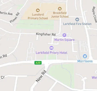 map for Hamlet Hotels Maidstone