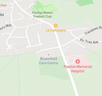 map for Bloomfield Care Centre