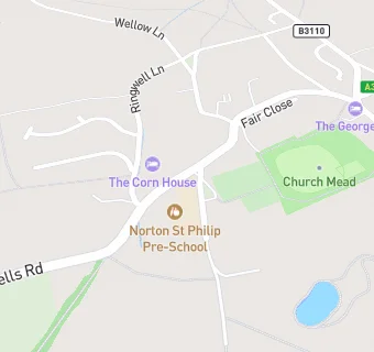 map for Norton St Philip Church of England First School