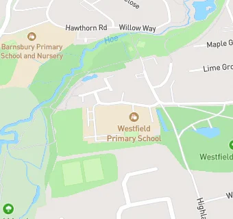 map for Westfield Primary School