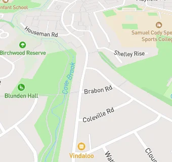 map for Giffard Drive Surgery