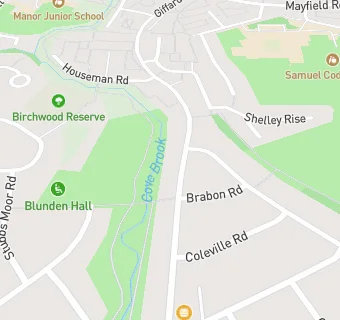 map for Giffard Drive Surgery