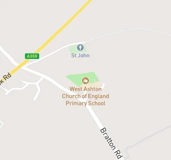 map for West Ashton Church of England Primary School