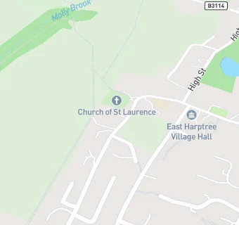 map for East Harptree Primary School