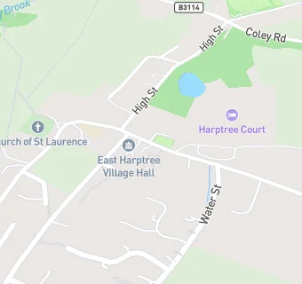 map for East Harptree Village Shop