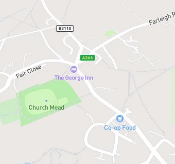 map for The George Inn