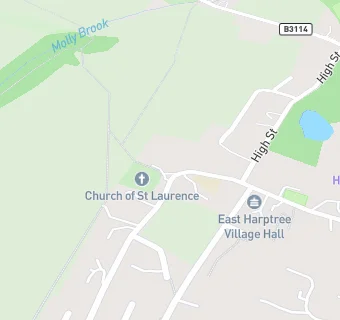 map for East Harptree Church of England VC Primary School