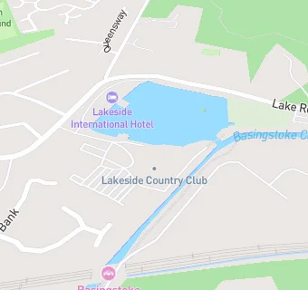 map for Lakeside Surrey