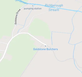 map for Goldstone Butchers