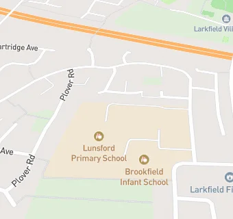 map for Lunsford Primary School