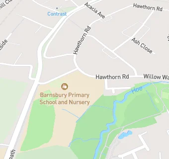 map for Barnsbury Infant School