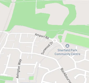 map for Willowdene At Sherfield Park