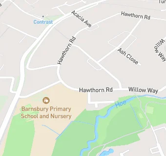 map for Barnsbury Primary School