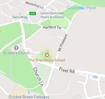 map for Grey House Preparatory School