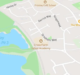 map for Twelve 15 At Cross Farm Infant Academy