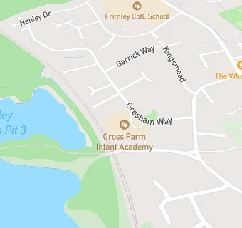 map for Cross Farm Infant Academy