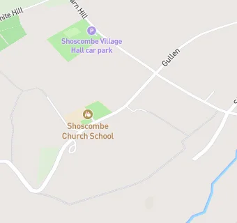 map for Shoscombe Church School