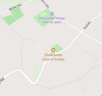 map for Shoscombe Church School