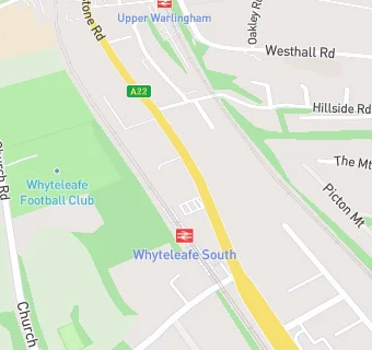 map for Shell Whyteleafe