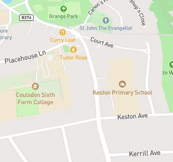 map for Old Coulsdon Village Store