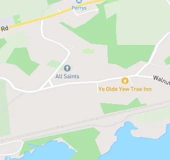 map for Westbere Village Hall