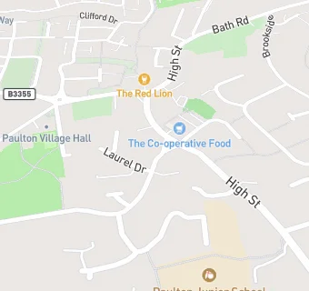 map for Somer Valley Foodbank (Paulton)