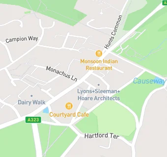 map for Hartleys