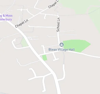 map for Blean Surgery