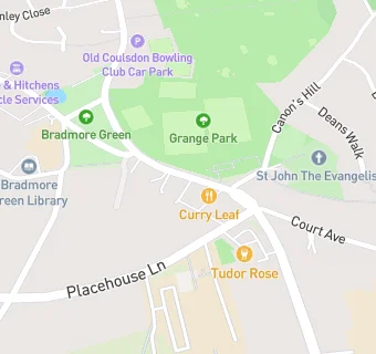 map for Curry Leaf Coulsdon