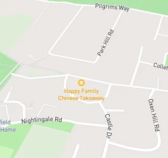 map for Happy Family Chinese Take Away