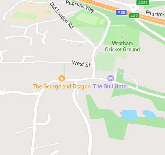 map for Rose And Crown